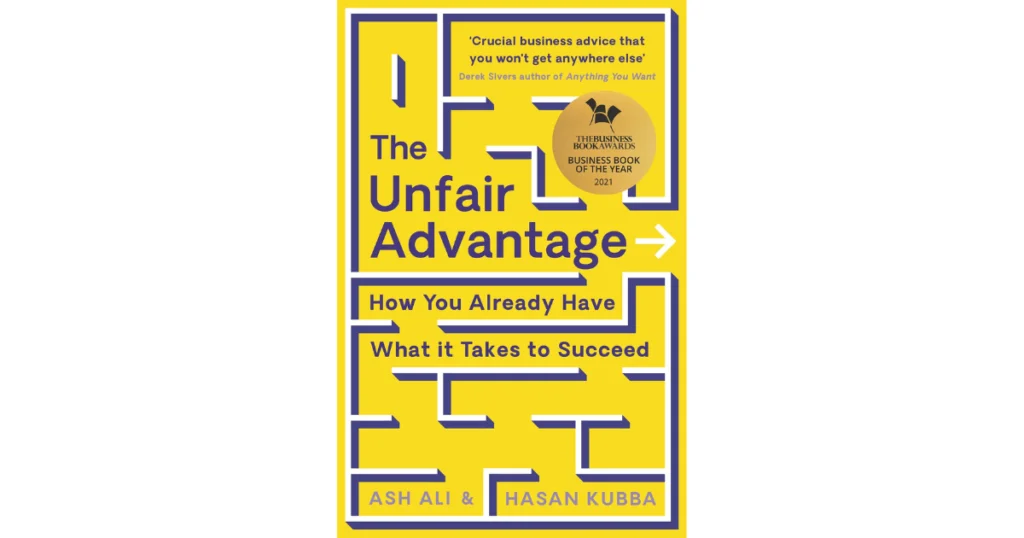The Unfair Advantage By Ash Ali & Hasan Kubba webpage+books